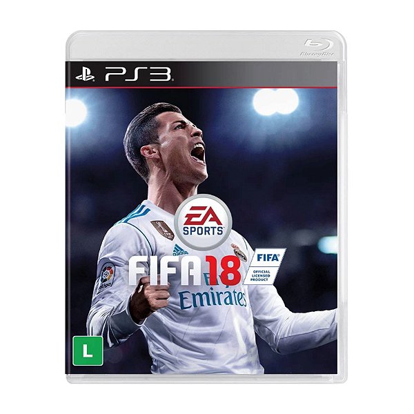 Jogo FIFA 18 - PS3 Seminovo