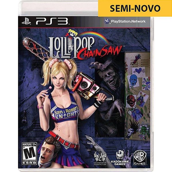 Jogo Lollipop Chainsaw - PS3 Seminovo