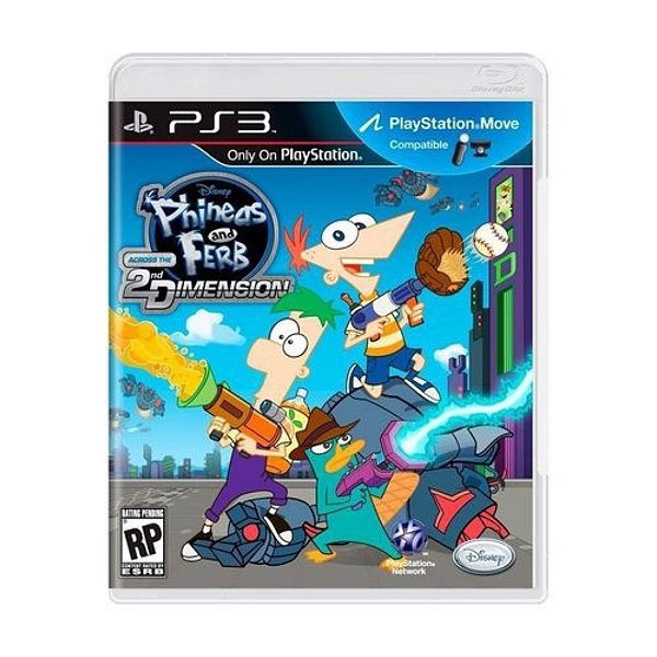 Jogo Phineas and Ferb Across The 2nd Dimension - PS3 Seminovo