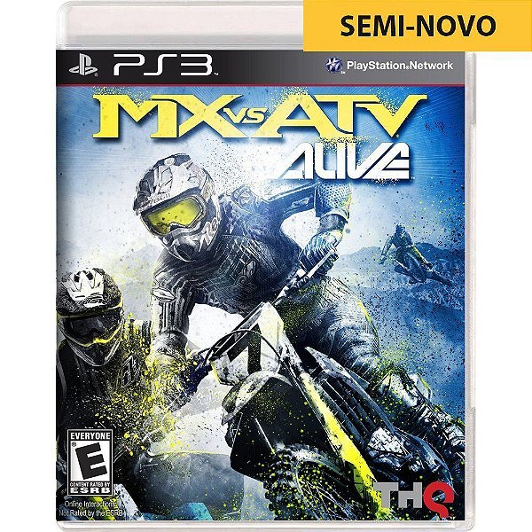 Jogo MX vs ATV Alive - PS3 Seminovo