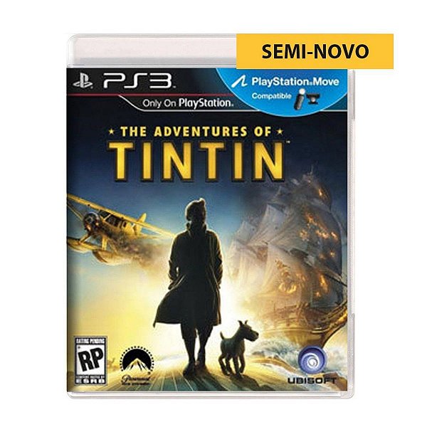 Jogo The Adventures of Tintin - PS3 Seminovo
