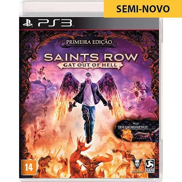 Jogo Saints Row Gat Out of Hell - PS3 Seminovo