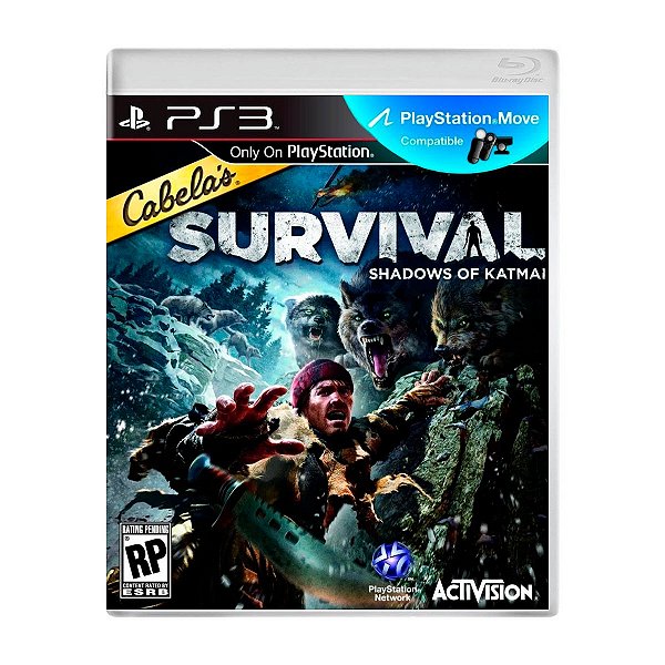 Jogo Cabelas Survival Shadows of Katmai - PS3 Seminovo