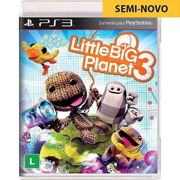 Jogo Little Big Planet 3 - PS3 Seminovo