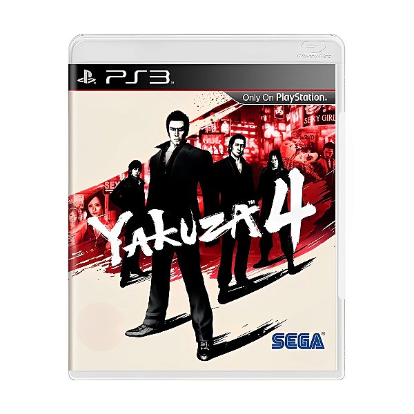 Jogo Yakuza 4 - PS3 Seminovo