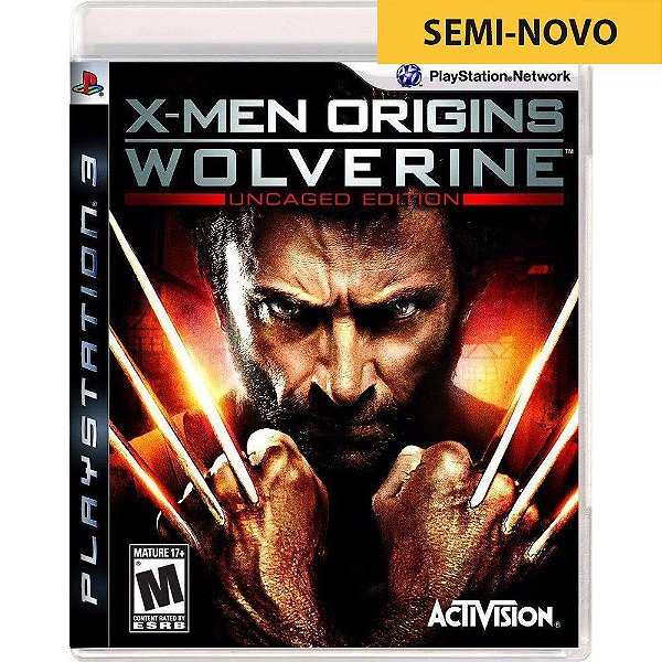 Jogo X-Men Origins Wolverine - PS3 Seminovo