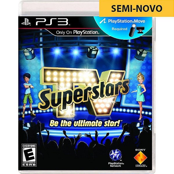 Jogo TV Superstars Be The Ultimate Star! - PS3 Seminovo