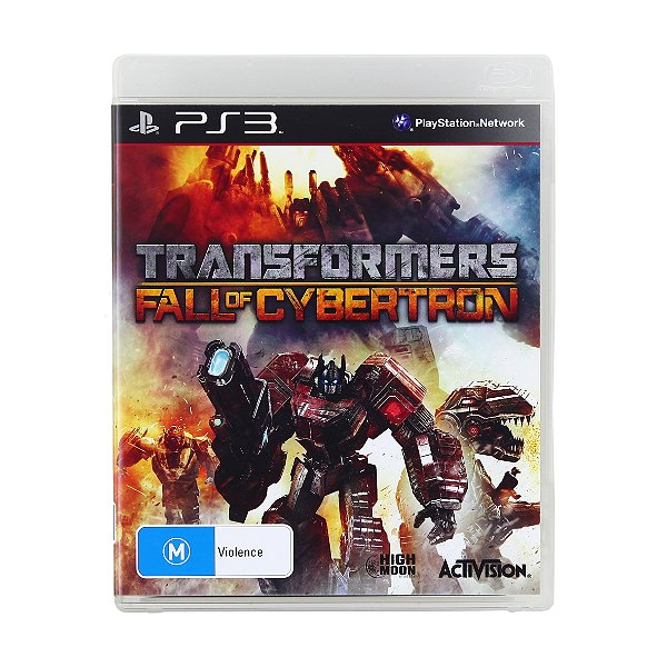 Jogo Transformers Fall of Cybertron - PS3 Seminovo