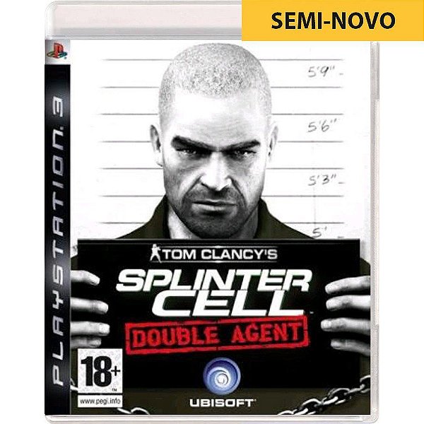 Jogo Tom Clancys Splinter Cell Double Agent - PS3 Seminovo