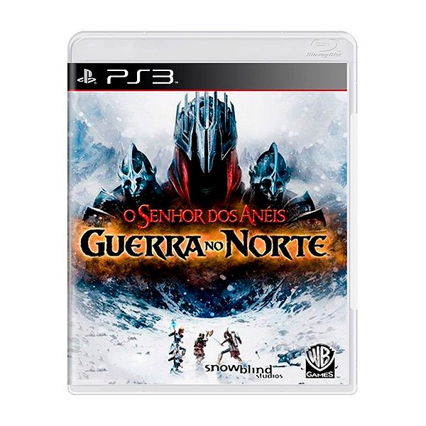 Jogo O Senhor dos Anéis Guerra no Norte - PS3 Seminovo