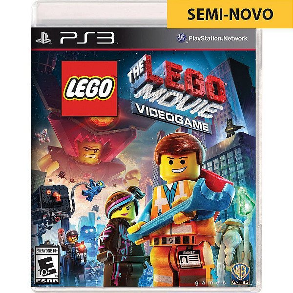 Jogo LEGO Movie Videogame - PS3 Seminovo
