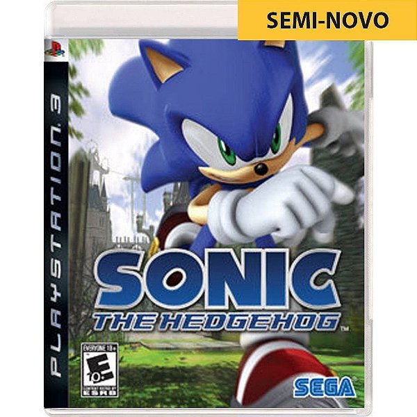 Jogo Sonic The Hedgehog - PS3 Seminovo