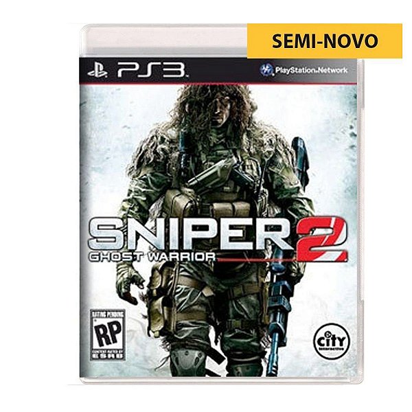 Jogo Sniper Ghost Warrior 2 - PS3 Seminovo
