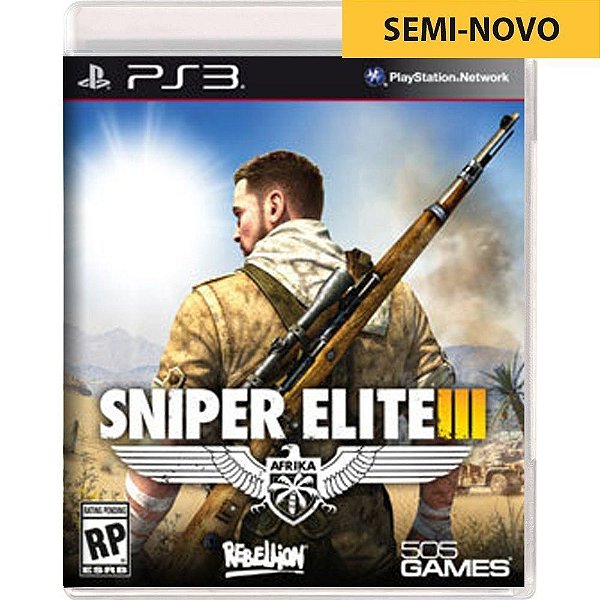 Jogo Sniper Elite III - PS3 Seminovo