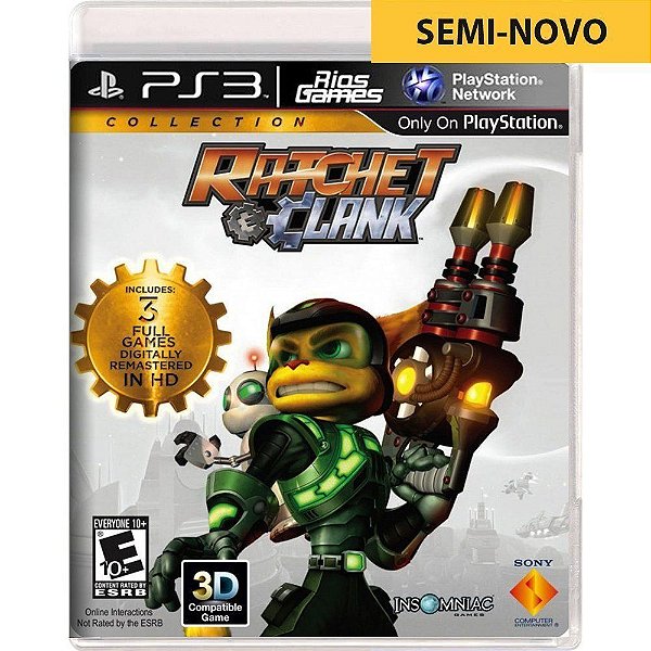 Jogo Ratchet & Clank Collection - PS3 Seminovo