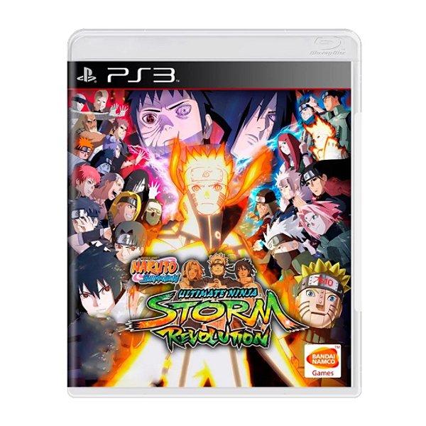 Jogo Naruto Shippuden Ultimate Ninja Storm Revolution - PS3 Seminovo