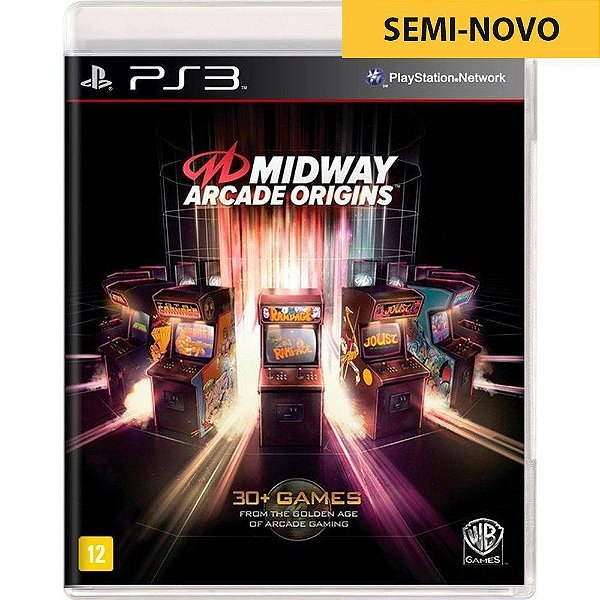 Jogo Midway Arcade Origins - PS3 Seminovo