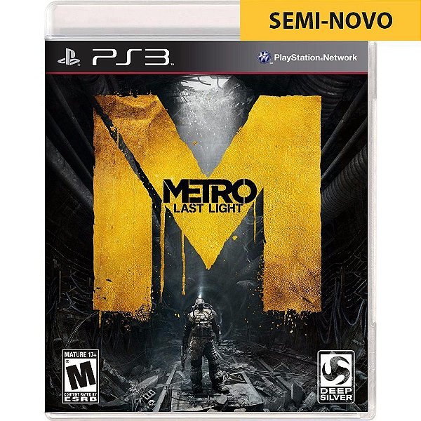 Jogo Metro Last Light - PS3 Seminovo