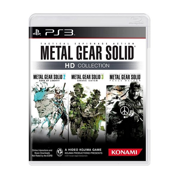 Jogo Metal Gear Solid HD Collection - PS3 Seminovo