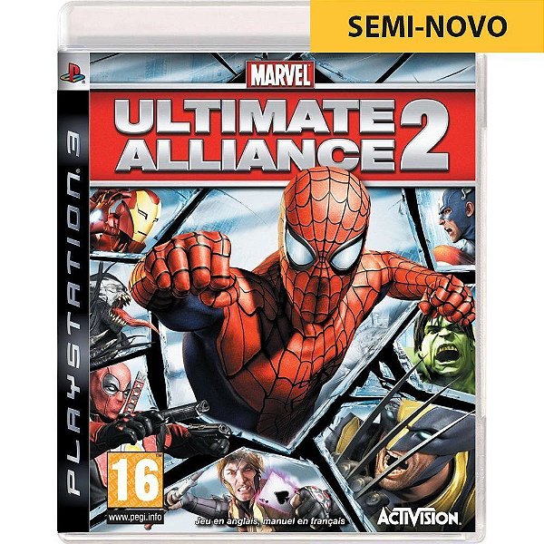 Jogo Marvel Ultimate Alliance 2 - PS3 Seminovo