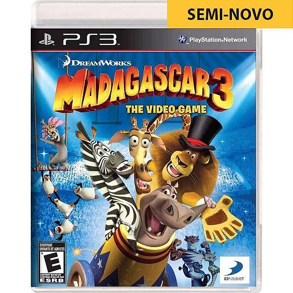 Jogo Madagascar 2 Escape Africa - PS3 Seminovo