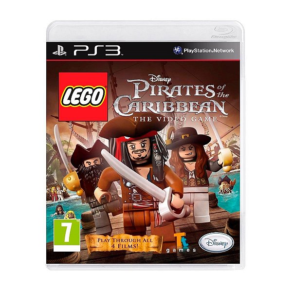 Jogo LEGO The Pirates of The Caribbean - PS3 Seminovo