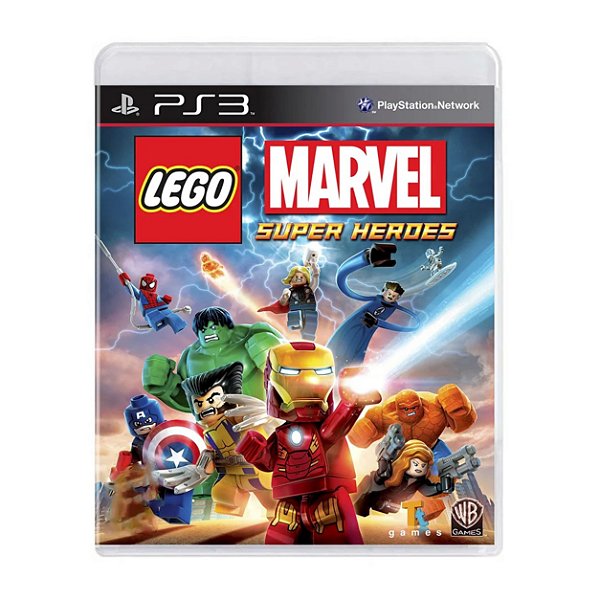 Jogo LEGO Marvel Super Heroes - PS3 Seminovo