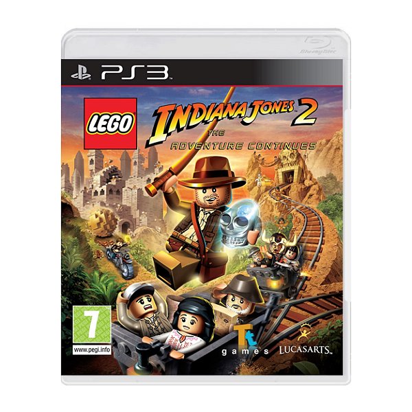 Jogo LEGO Indiana Jones 2 - PS3 Seminovo