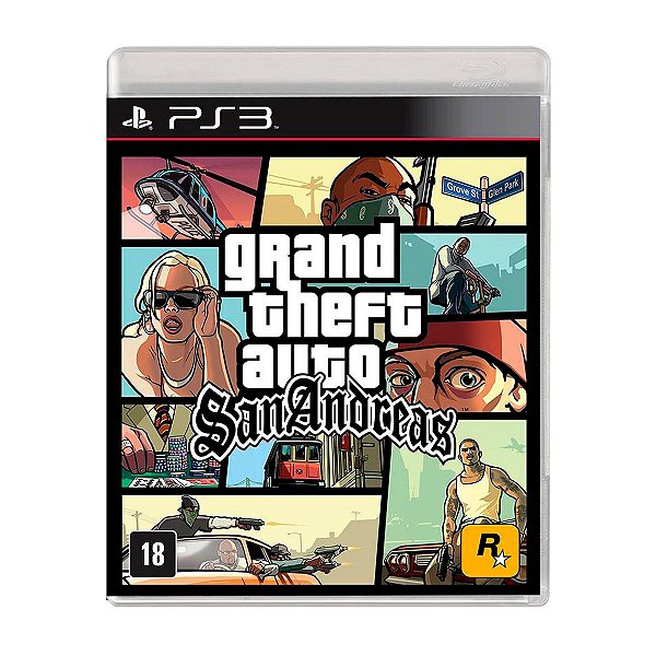 Jogo GTA San Andreas - PS3 Seminovo