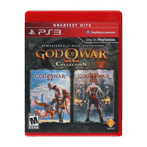 Jogo God of War 1 & 2 Collection - PS3 Seminovo