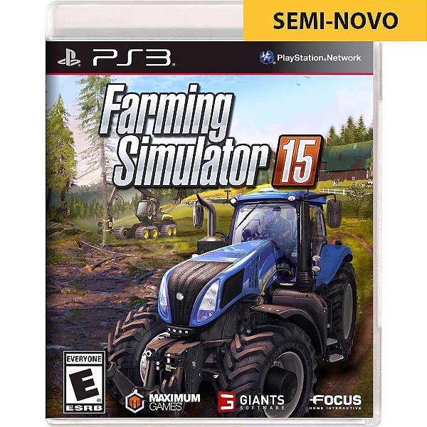 Jogo Farming Simulator 15 - PS3 Seminovo