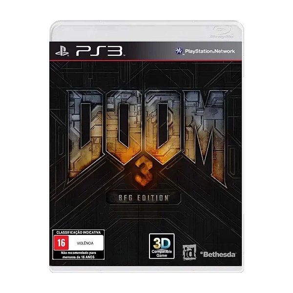 Jogo Doom 3 BFG Edition - PS3 Seminovo