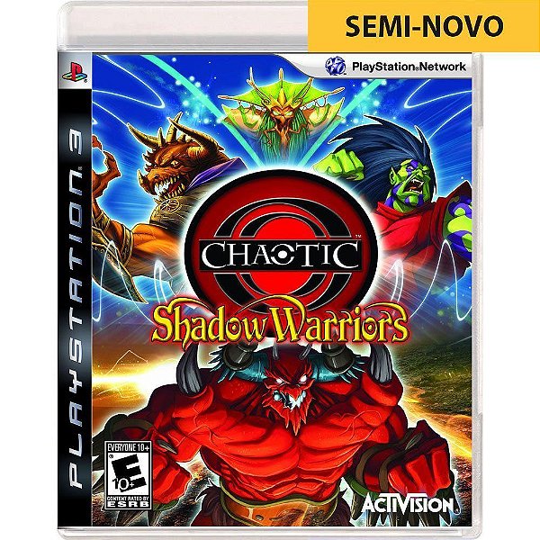Jogo Chaotic Shadow Warriors - PS3 Seminovo