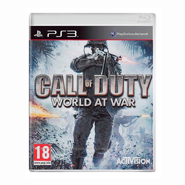 Jogo Call of Duty World at War - PS3 Seminovo