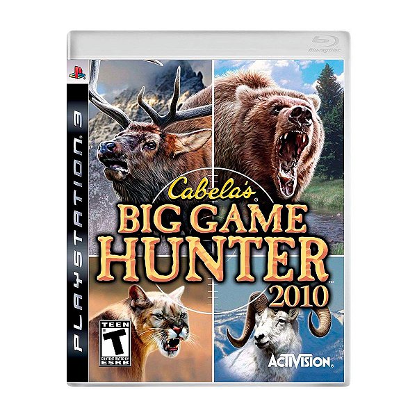 Jogo Cabelas Big Game Hunter 2010 - PS3 Seminovo - Sl Shop - SL Shop - A  melhor loja de smartphones, games, acessórios e assistência técnica