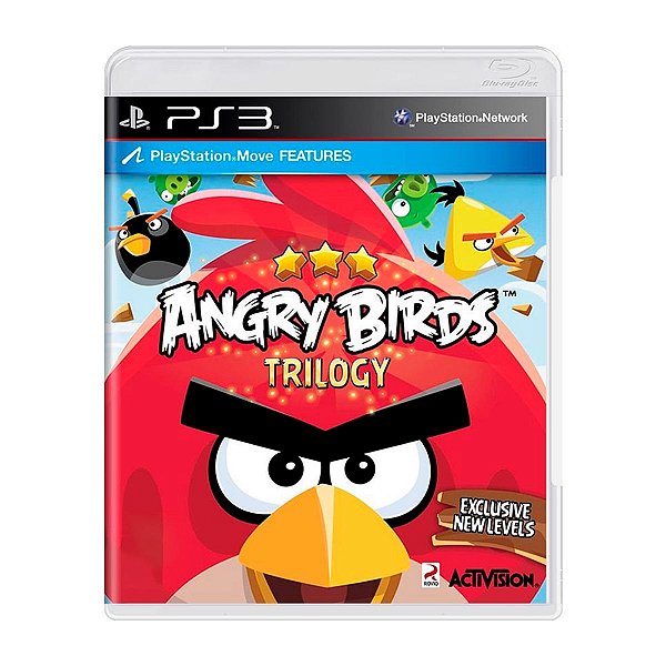 Jogo Angry Birds Trilogy - PS3 Seminovo