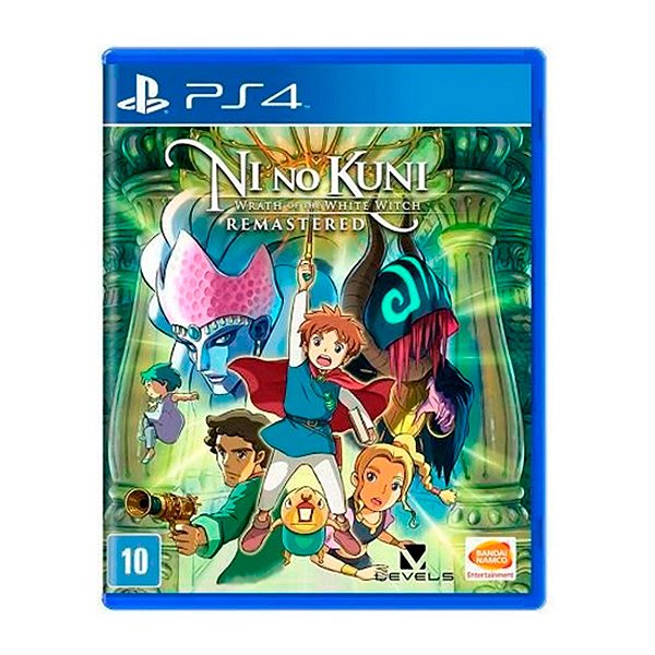 Jogo Ni no Kuni Wrath of the White Witch Remastered - PS4