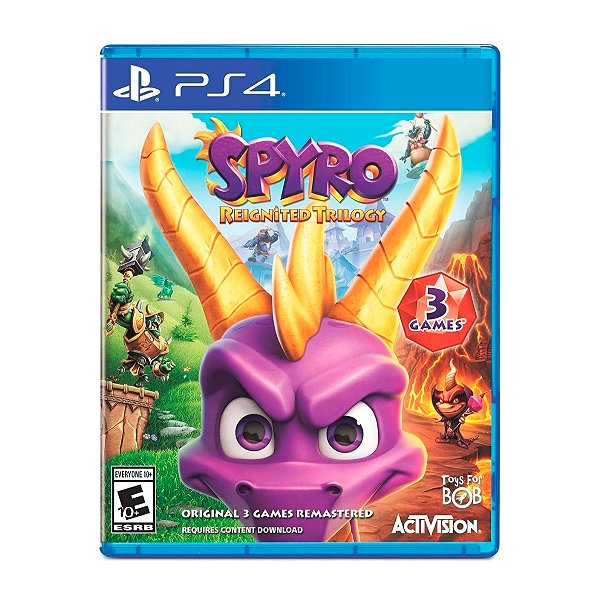 Jogo Spyro Reignited Trilogy - PS4 Seminovo