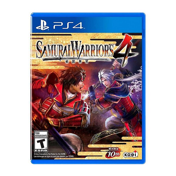 Jogo Samurai Warriors 4 - PS4 Seminovo