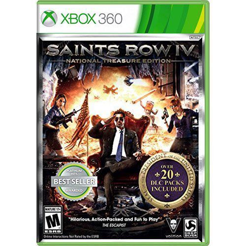 Jogo Saints Row IV National Treasure Edition - Xbox 360 Seminovo