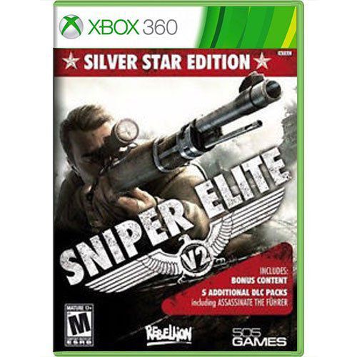 Jogo Sniper Elite V2 Silver Star Edition - Xbox 360 Seminovo