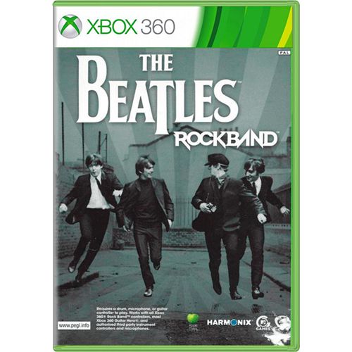 Jogo The Beatles Rock Band - Xbox 360 Seminovo