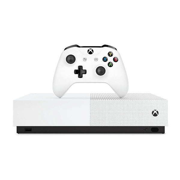 Console Xbox One S Digital 1TB Branco Seminovo