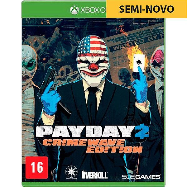 Jogo Payday 2 Crimewave Edition - Xbox One Seminovo