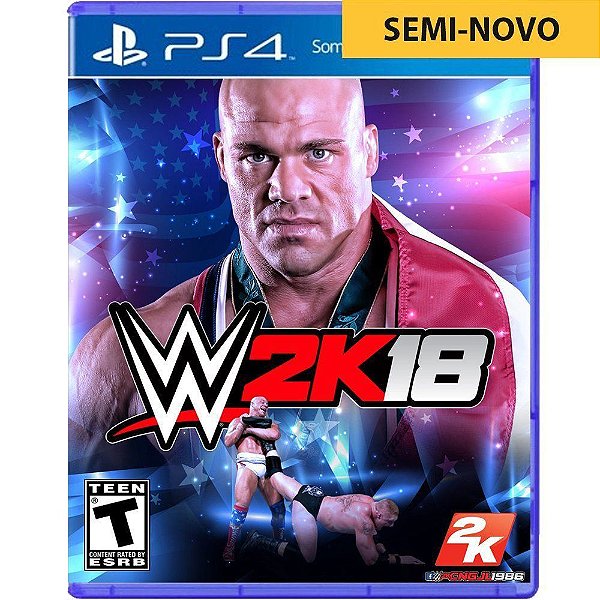 Jogo WWE 2K18 - PS4 Seminovo