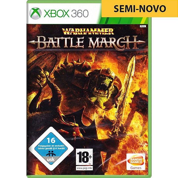 Jogo Warhammer Battle March - Xbox 360 Seminovo