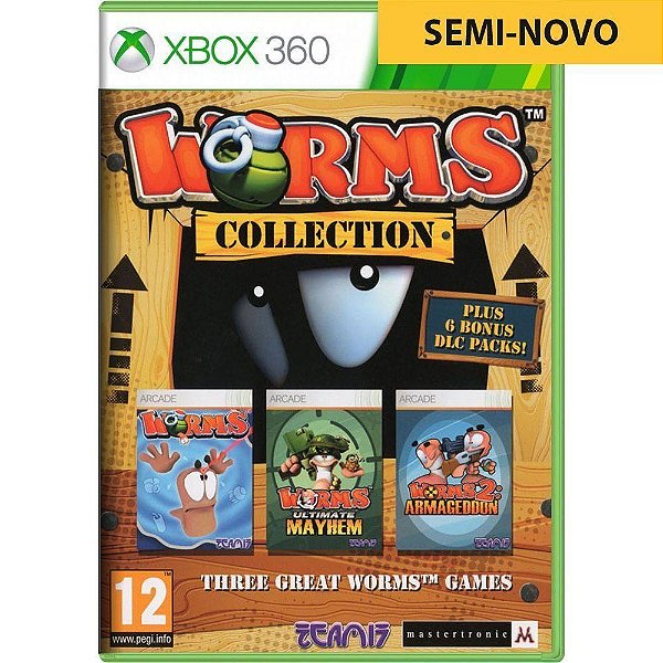 Jogo Worms Collection - Xbox 360 Seminovo