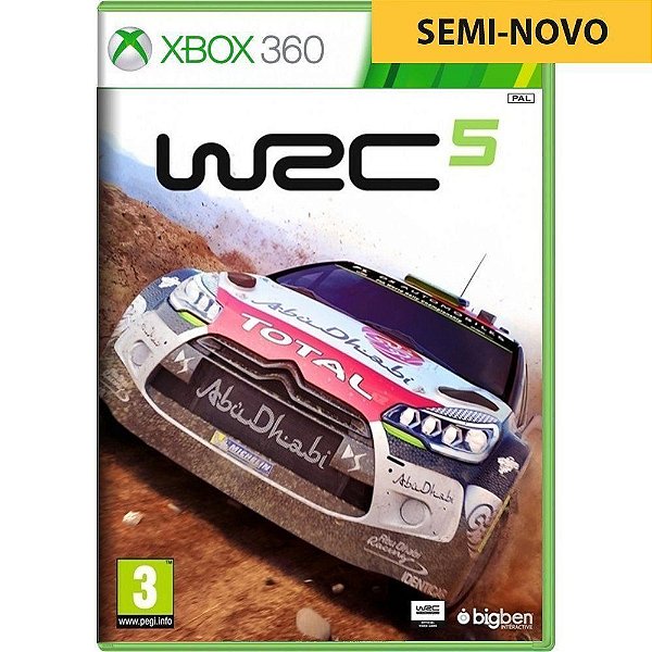 Jogo WRC 5 - Xbox 360 Seminovo