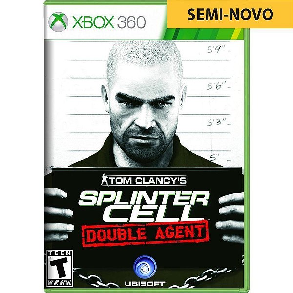 Jogo Tom Clancys Splinter Cell Double Agent - Xbox 360 Seminovo - SL Shop -  A melhor loja de smartphones, games, acessórios e assistência técnica