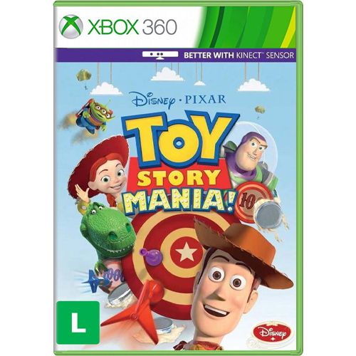 Jogo Toy Story Mania - Xbox 360 Seminovo